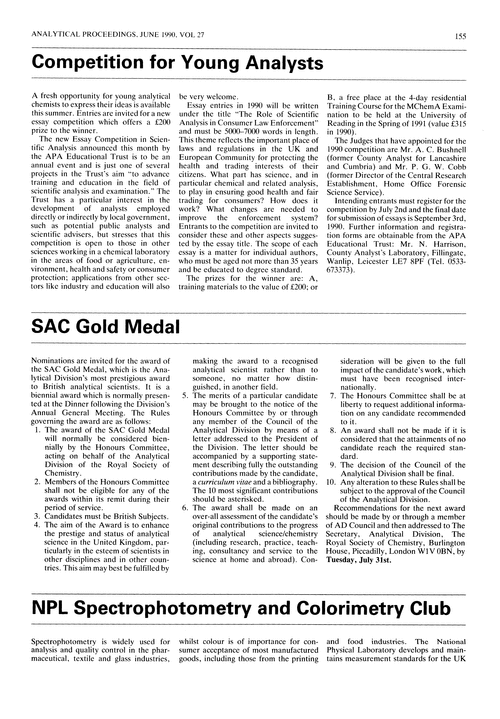 NPL Spectrophotometry and Colorimetry Club