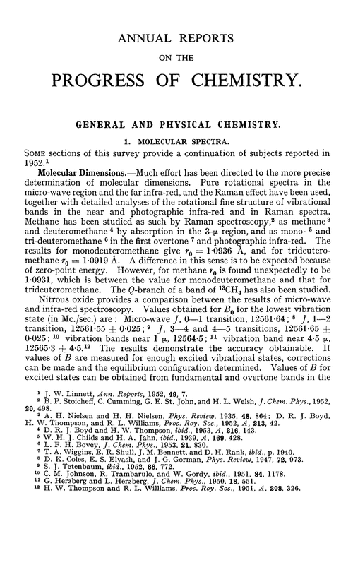 General and physical chemistry