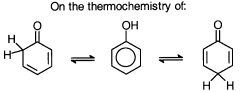 Graphical abstract: On the enthalpy of formation of cyclohexa-2,4- and -2,5-dienone