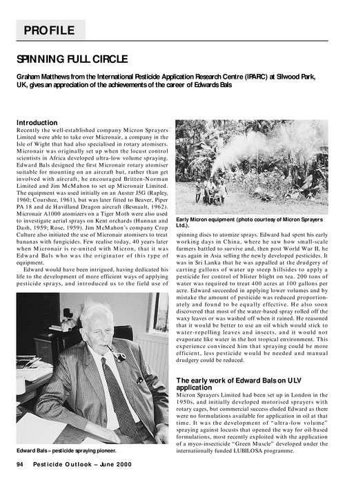 Spinning full circle