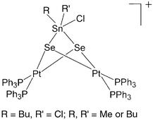 Graphical abstract: Probing the Lewis basicity of the metalloligand [Pt2(μ-Se)2(PPh3)4] on tin substrates by electrospray mass spectrometry