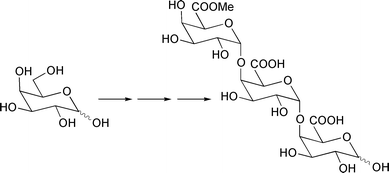 Graphical abstract: A strategy for chemical synthesis of selectively methyl-esterified oligomers of galacturonic acid