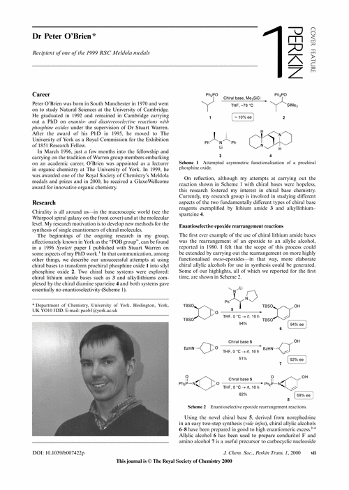 Dr Peter O’Brien [ ]