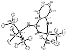 Graphical abstract: Aluminium and gallium compounds of salicylic and anthranilic acids: examples of weak intra-molecular hydrogen bonding