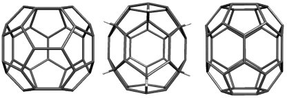 Graphical abstract: Stabilisation of pentagon adjacencies in the lower fullerenes by functionalisation