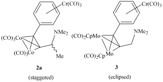 Graphical abstract: Heterometallic metal carbonyl compounds derived from (η6-arene)tricarbonylchromium bearing propargyl units