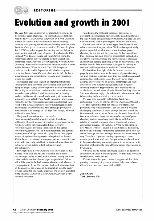 Editorial
