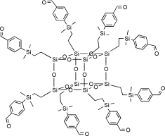 Graphical abstract: Synthesis of aldehyde functionalised polyhedral oligomeric silsesquioxanes