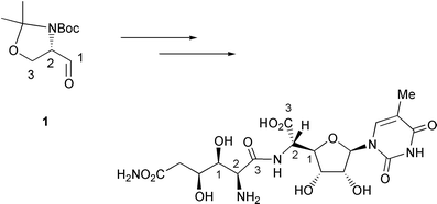 Graphical abstract: Garner's aldehyde