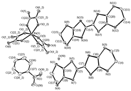 Graphical abstract: New superconducting charge-transfer salts (BEDT-TTF)4[A·M(C2O4)3]·C6H5NO2  (A = H3O or NH4, M = Cr or Fe, BEDT-TTF = bis(ethylenedithio)tetrathiafulvalene)