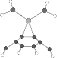 Graphical abstract: A pyracylene model for the interaction of transition metals with fullerenes: a density functional study