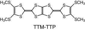 Graphical abstract: Tetrathiapentalene-based organic conductors with 1 ∶ 1 composition