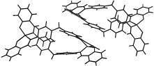 Graphical abstract: Dinuclear double helicates with a twist: synthesis, structure and supramolecular entanglement in [M2L2] metallo-helices {M = Co(II), Cu(II), H2L = bis(N-salicylidene-4,4′-diaminodiphenyl)methane}