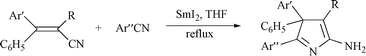 Graphical abstract: Convenient preparations of polysubstituted 3H-pyrroles promoted by SmI2