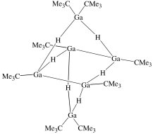 Graphical abstract: Unexpected formation of gallium–gallium single bonds by irradiation of the hydride [(Me3C)2GaH]3
