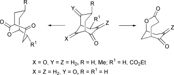 Graphical abstract: Stereoselective Baeyer–Villiger oxidation of some bridged bicyclic diketones