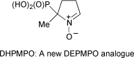Graphical abstract: Synthesis and use as spin-trap of 5-methyl-5-phosphono-1-pyrroline N-oxide (DHPMPO). pH Dependence of the EPR parameters of the spin adducts