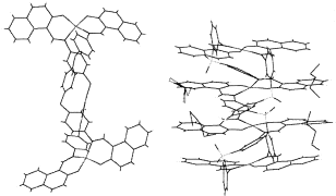 Graphical abstract: Supramolecular motifs in metal complexes of Schiff bases. Part 6.1 Topology of two types of self-assembly of bis-N,O-bidentate Schiff base ligands by copper(II) ions