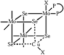 Graphical abstract: Transition metal incorporation into seleno-bridged cubane type clusters of molybdenum and tungsten. X-Ray crystal structures of the first [Mo3CuSe4] derivatives