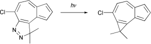 Graphical abstract: 2-Chloro-1,1-dimethyl-1H-cycloprop[e]azulene, the first cyclopropa-fused azulene