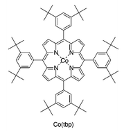 Graphical abstract: Fullerene C60 exhibiting a strong intermolecular interaction in a cocrystallite with C4 symmetrical cobalt tetrakis(di-tert-butylphenyl)porphyrin