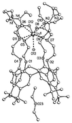 Graphical abstract: A p-tert-butylcalix[4]arene functionalised at its lower rim with ether-amide pendant arms acts as an inorganic–organic receptor: structural and photophysical properties of its lanthanide complexes