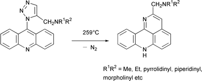 Graphical abstract: Antitumour polycyclic acridines. Part 9.1 Synthesis of 7H-pyrido[4,3,2-kl]acridines with basic side chains