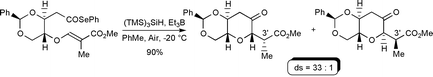 Graphical abstract: Intramolecular addition of acyl radicals to α-substituted vinylogous carbonates: demonstrating the effect of ring size on acyclic stereocontrol