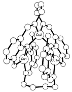 Graphical abstract: Magnetic properties of a bishelical [4 + 4 + 4] trinuclear copper(ii) complex