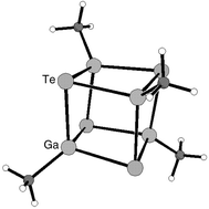 Graphical abstract: An investigation of the reaction of [RGa(μ3-Te)]4 with O2, SO2 and SeO2 using a combination of experiment and density functional theory