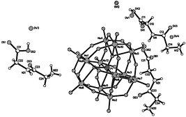Graphical abstract: Synthesis, properties and structural characterization of an intermolecular photosensitive complex: (HGly-Gly)3PMo12O40·4H2O