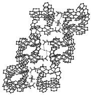 Graphical abstract: Heterobinuclear copper(ii)–manganese(ii) complexes behaving as three-dimensional supramolecular networks via both macrocyclic oxamido-bridges and hydrogen bonds