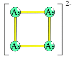 Graphical abstract: An isolated cyclo-tetraarsendiide: low temperature synthesis and crystal structure of bis-pentaamminesodium tetraarsendiide–ammonia (1/3) [Na(NH3)5]2As4·3NH3