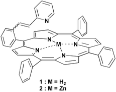 Graphical abstract: Irreversible photoisomerization behavior of 2-stilbazole covalently bound to porphyrin