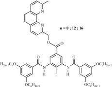Graphical abstract: Mesomorphic phenanthroline derivatives: novel architectures based on hydrogen bonding