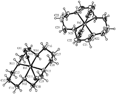 Graphical abstract: Crystal structure, electrochemical and spectroscopic properties of the trans-K{[FeCl(NO0)(cyclam)]·[FeCl(NO+)(cyclam)]2}(PF6)6 complex