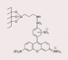 Graphical abstract: A new method for fluoride determination by using fluorophores and dyes anchored onto MCM-41