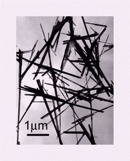 Graphical abstract: Rational synthesis of α-MnO2 single-crystal nanorods