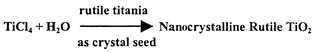 Graphical abstract: A novel method for preparation of nanocrystalline rutile TiO2 powders by liquid hydrolysis of TiCl4