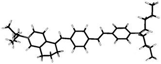 Graphical abstract: Unconventional Langmuir–Blodgett films: alignment of an optically nonlinear dye where the donor and π-electron bridge are hydrophobic and the acceptor is hydrophilic