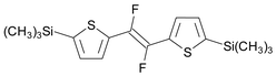 Graphical abstract: A new low band gap dithienylene-fluorovinylene electrochromic polymer: an intriguing effect of silyl substitution on the polymerisation reaction