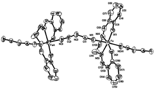 Graphical abstract: Syntheses, structures, electrochemistry and magnetic properties of chain-like dicyanamide manganese(iii) and iron(iii) complexes with salen ligand