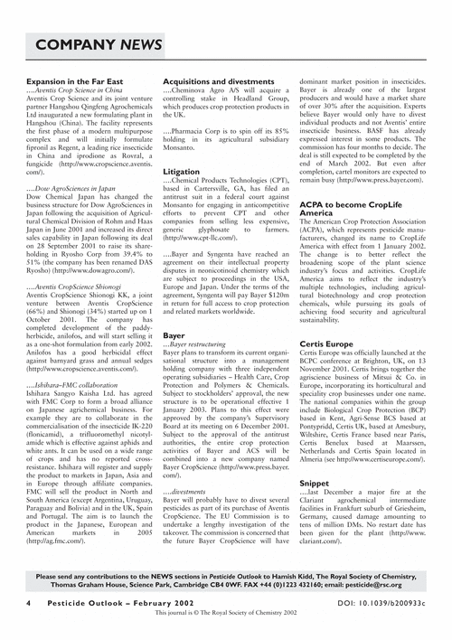 Company News