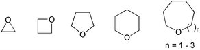 Graphical abstract: Saturated oxygen heterocycles