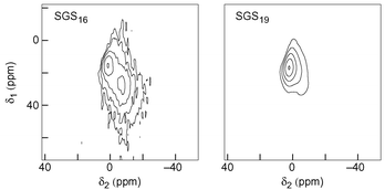 Graphical abstract: A multiple-quantum 23Na MAS NMR study of amorphous sodium gallium silicate zeolite precursors