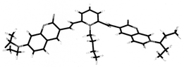 Graphical abstract: Alignment of chevron-shaped molecules for photonic and electronic applications