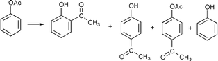 Graphical abstract: Heteropoly acid as a novel efficient catalyst for Fries rearrangement