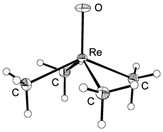 Graphical abstract: Structural studies and matrix photochemistry of tetramethyloxorhenium(vi), (CH3)4ReO, and related compounds