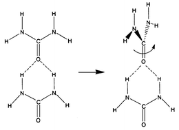 Graphical abstract: Hydrogen bond acceptor capability of carbonyl π-electrons—case study of the hydrogen-bonded urea dimer