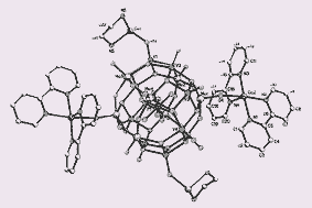 Graphical abstract: A novel two-dimensional mixed molybdenum–vanadium polyoxometalate with two types of cobalt(ii) complex fragments as bridges